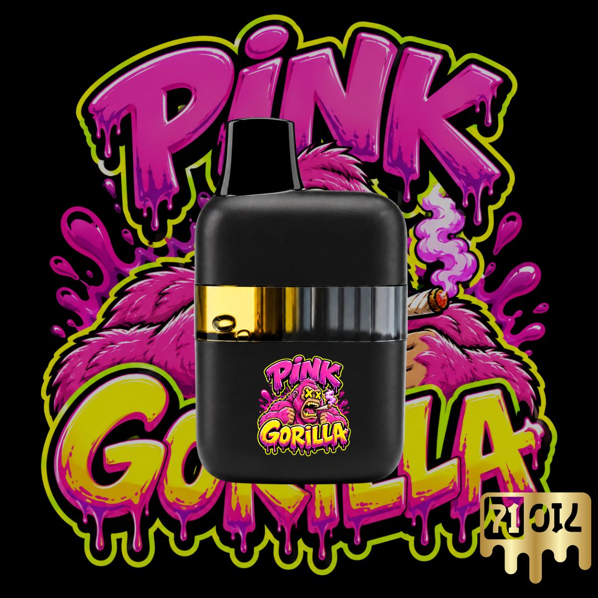 Pink Gorilla Vape Pen - 3G