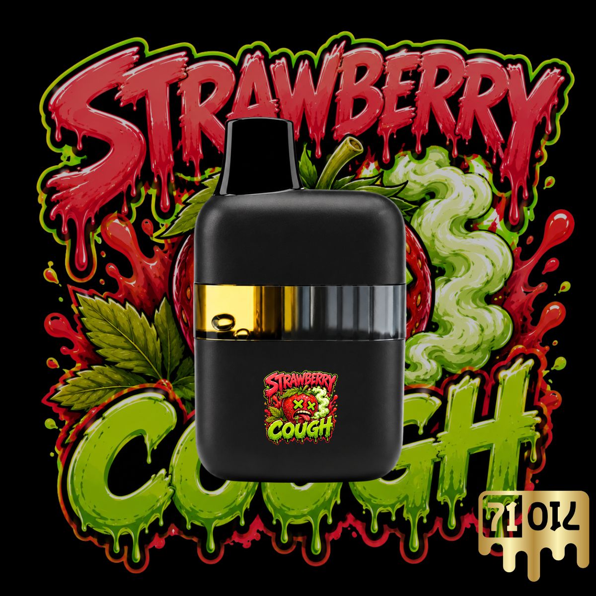 Strawberry Cough Vape Pen - 3G